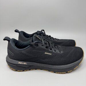 Brooks Womens Revel 6 Running Sneakers Shoes 1203861B056 Size 9.5 Black